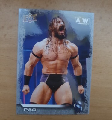 AEW 2022 Upper Deck Karte 39 PAC All Elite Wrestling Card WWE Neville
