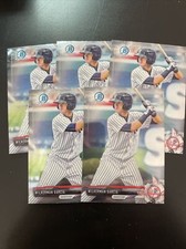 2017 Bowman Chrome MINI #BCP147 Wilkerman Garcia (5) CARD LOT - $1 SHIPPING