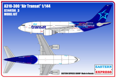 1/144 Eastern Express 144150_3 A-310-300 ''Air Transat''
