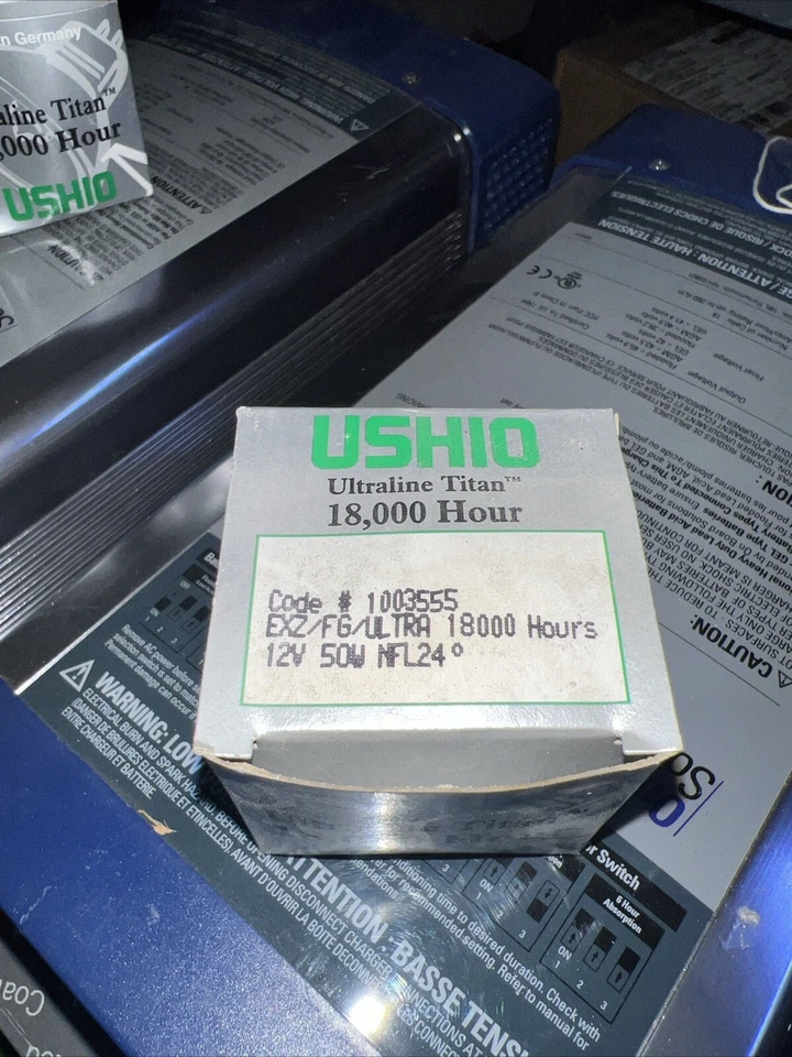 USHIO 1003555 EXZ/FG/ULTRA TITAN 18k Hour 12v 50w NFL24 (L3) - Image 4 of 4