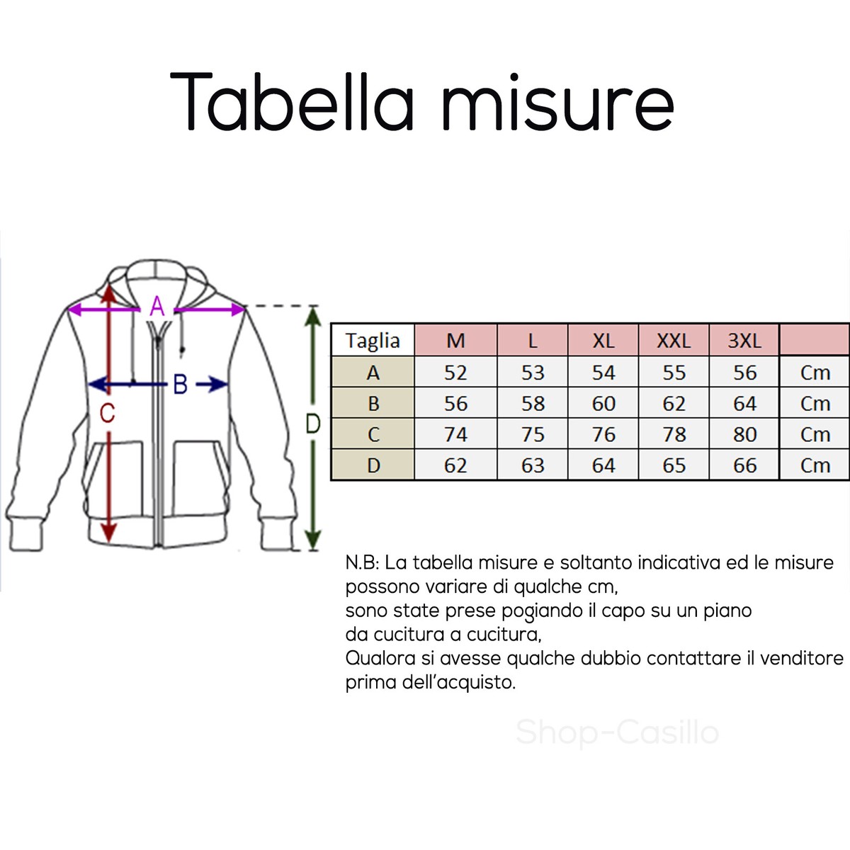 Camicia Jeans Uomo Manica Lunga Con Taschini - Regular Fit Dal S Al 3XL