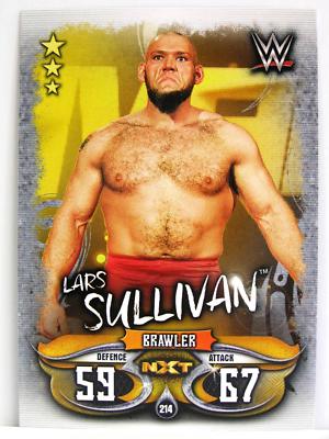 Slam Attax - #214 Lars Sullivan - Live 2018