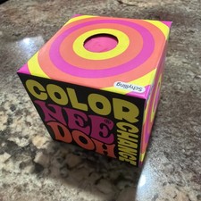 Nee Doh Stress Ball Color Change Pink Squishy Squeeze Schylling Fidget