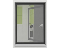 Insektenschutz Home Protect Rahmenfenster Aluminium Anthrazit 100X120 Cm