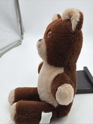 Vintage Wind Up Musical Lullaby Teddy Bear Plush Stuffed Animal