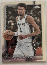 2025-26 Topps Chrome BASE ONLY - Choose Your Cards, Complete Your Collection