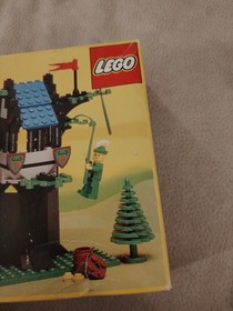⭐ LEGO SET 6054 - ONLY BOX - FORESTMEN'S HIDEOUT VINTAGE CASTLE 