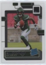 2022 Panini Clearly Donruss Rated Rookie Garrett Wilson #56 15j5
