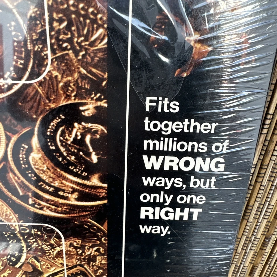 RARO Rompecabezas Monedas de Oro Schmuzzle Vintage Rompecabezas Años 80 Juego Nuevo Foto 4 de 4