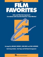 Film Favorites for Oboe Essential Elements Band Method Sheet Music Song Book