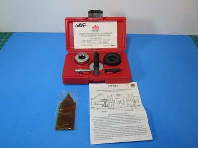 MAC TOOLS - PSPSET power steering pump / alternater pulley remover installer set