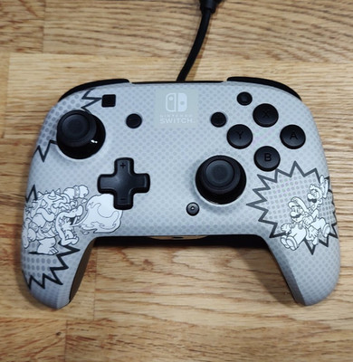 PDP Nintendo Switch Controller Super Mario Comic Attack