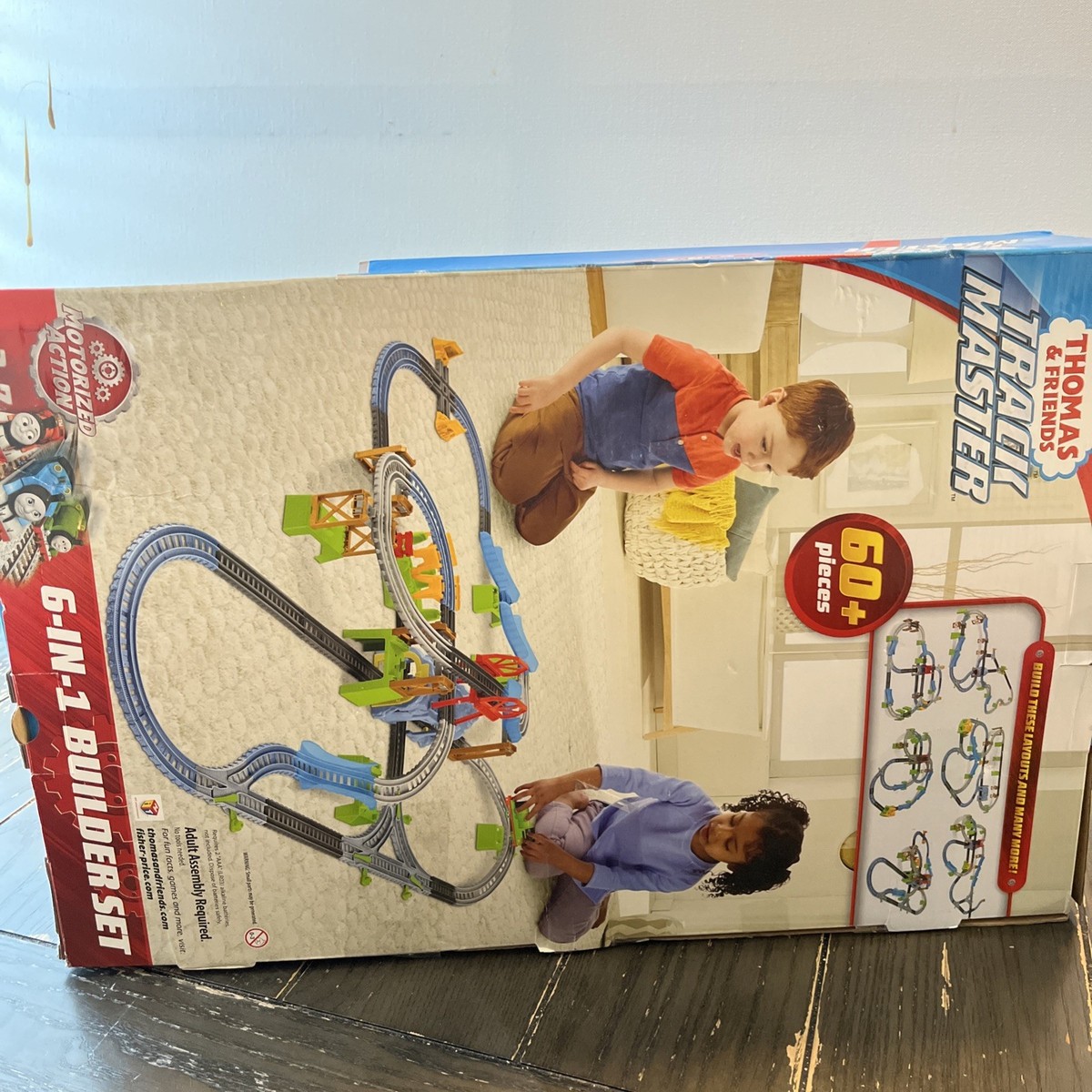 Thomas & Friends GBN45 TrackMaster Percy 6-in-1 Building Toy for
