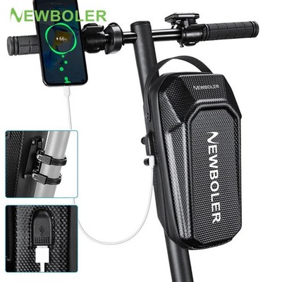 Newboler 3l/5l Waterproof Electric Scooter Front Bag   Bike & E-scooter Storage