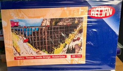 HO - Heljan Timber Trestle  Bridge 174 - NIB - FACTORY SEALED