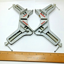 Vintage 2 Piece Stanley Tools No 404 Picture Frame Corner Clamp Set Made in USA
