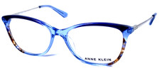 ANNE KLEIN AK5090 400 NOS Blue Crystal 54-16-135 Eyeglasses Frame