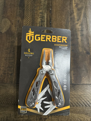 Gerber Suspension Gray 12 Function Multi-Plier Multi-Tool w/Sheath