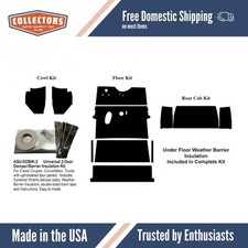 Complete Interior Insulation Kit For 1930-1931 Ford Model A Roadster Pickup