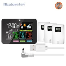 Nicetyweather Home Wireless Weather Station Multiple Sensors Indoor/Outdoor Temp