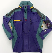 1990s Vintage Purple Jacket Helly Hansen - Mens Size Large