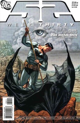 52 #30 FN; DC | Week Batman Origin of Metal Men - w/Bag+Board
