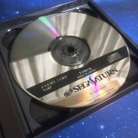 SS Enemy Zero with obi postcard SEGA SATURN Soft Sega Saturn ENEMY ZERO