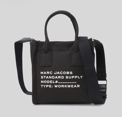 Marc Jacobs Umhängetasche schwarz Canvas Standard Supply kleine Tasche - neu