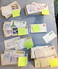 Large Lot 241 items stamp collection early Postal Covers, Airmail, Ships, Blimps