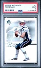 Tom Brady 2002 Upper Deck SP Authentic PSA 9