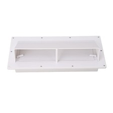 Exhaust Ventilation Cover ABS Automatic Wind Proof Damper Lockable Range Vent