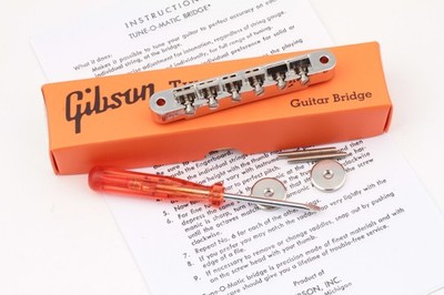 Gibson  Nickel Nonwire ABR-1 Bridge with Area59' Softbrass Kit