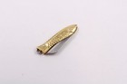 Tiny / Mini Golden Finish handle Key Chain Pocket Fish Knife / Necklace Pendant — photo 5