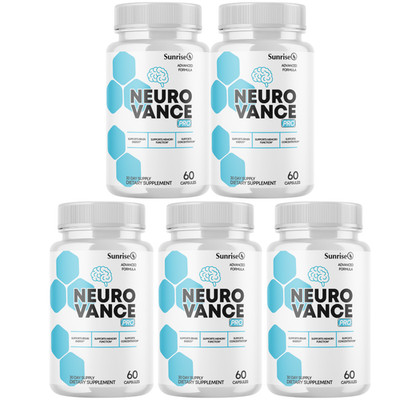Neuro Vance Pro Memory Function Support, (5 Pack) Official Brain Health