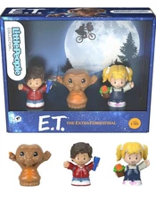 Fisher-Price Little People Collector E.T. The Extra-Terrestrial Figure Set of 3