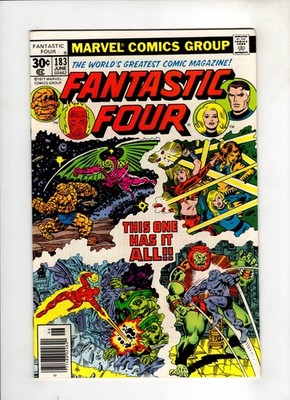 Fantastic Four #182 1977 NM 9.4 *SHARP COPY!* ''This One Has It All!''