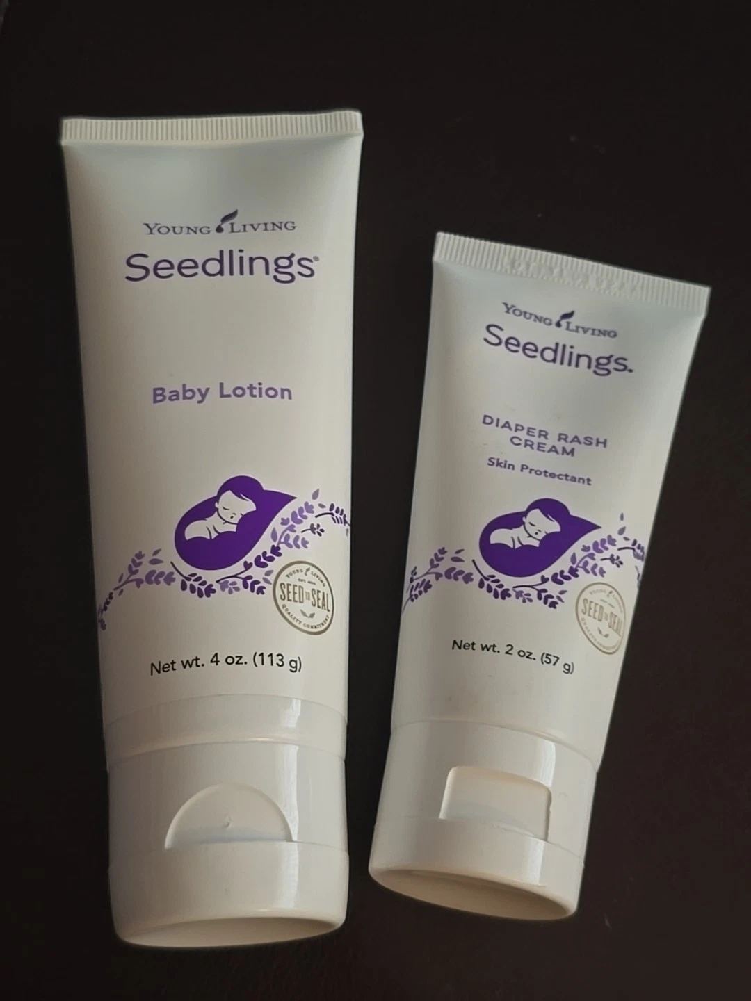 Young Living Seedlings® Vegan ? Baby Lotion 4 Oz & Diaper Rash Cream 2 Oz NWOB
Opens in a new window