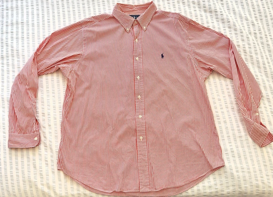 POLO RALPH LAUREN MEN'S CLASSIC FIT DRESS SHIRT SIZE XL - image 2 of 4