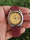 Seiko 5 Vintage Automatic Yellow Dial – 2001, Japan-M |Ref 7S26-8760 | 21Jewel