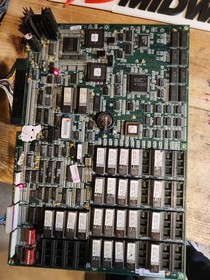 NBA MAXIMUM HANGTIME PCB JAMMA ARCADE BOARD REV L1.03 MINIMAL SPRITE ISSUES.  
