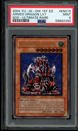 Armed Dragon LV7 [Ultimate Rare 1st Edition] SOD-EN015 YuGiOh Soul of the Duelist card