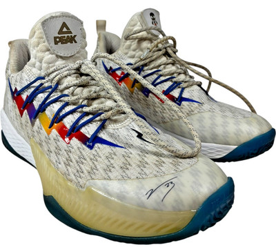 PEAK Lou Williams TAICHI White Sport Basketball Sneakers EW9366A Men's size 7