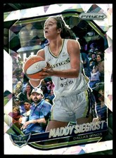 2025 Panini Prizm WNBA #50 Maddy Siegrist Ice Prizms
