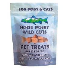 Freeze Dried Sockeye Salmon Pet Treats for Dogs  Cats, Human , Fisherman Dir...