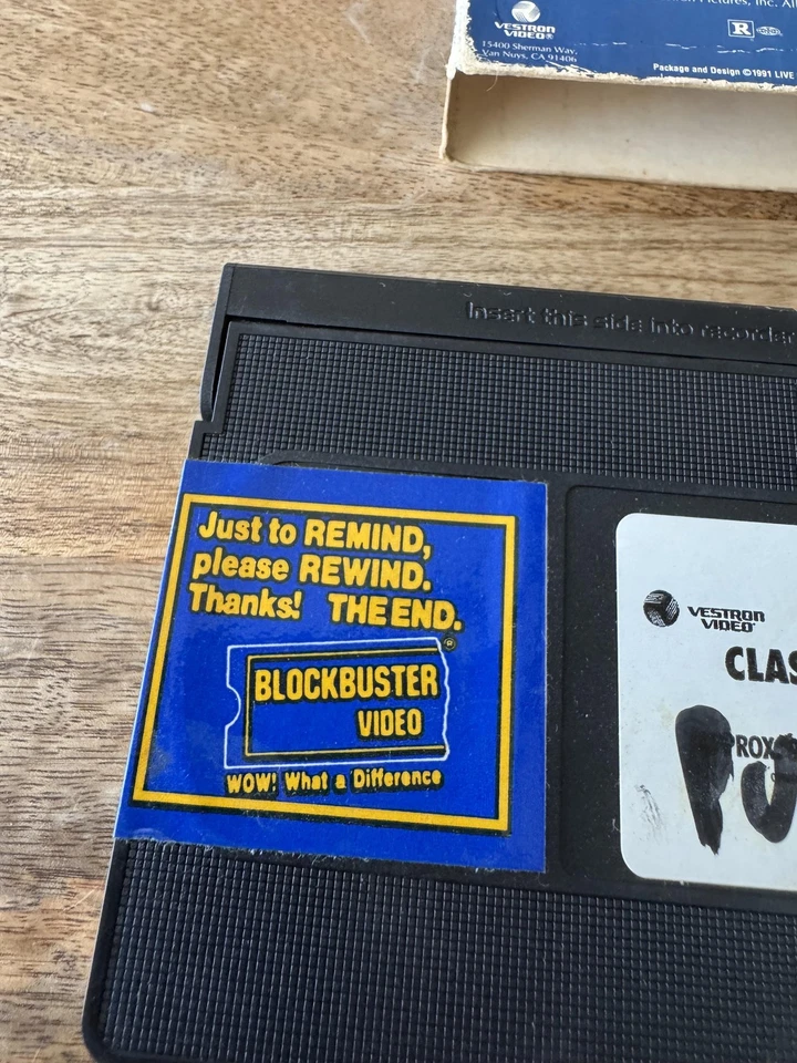 Класс 1999 VHS кино Vestron видео 1991 блокбастер научно-фантастический экшн - Изображение 4 из 4