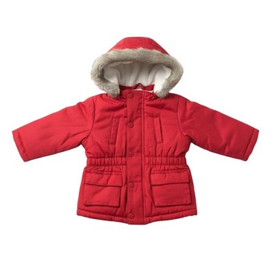 Chicco Kinder Winter Daunenjacke mit Kapuze rot 80
