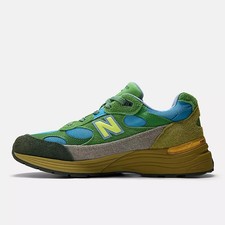 Salehe Bembury x New Balance Made in USA 992 Green Men's 10.5 U992SB - BRAND NEW