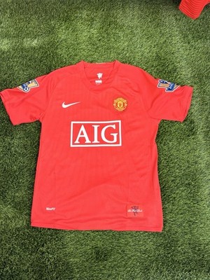 Nike Manchester United Cristiano Ronaldo #7 Red Soccer Jersey