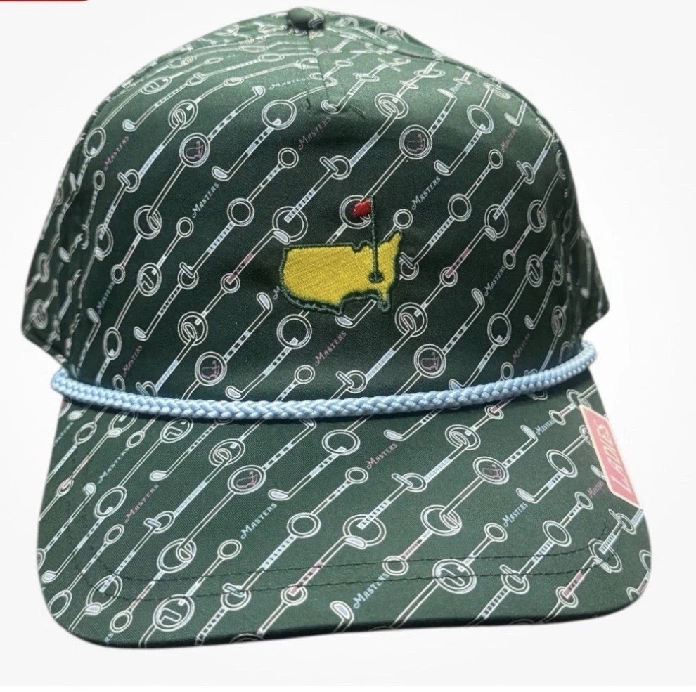 NWT Women’s Masters 2021 Cap 2021 MASTERS WHITE VISOR HAT AUGUSTA NATIONAL GOLF  main image 4