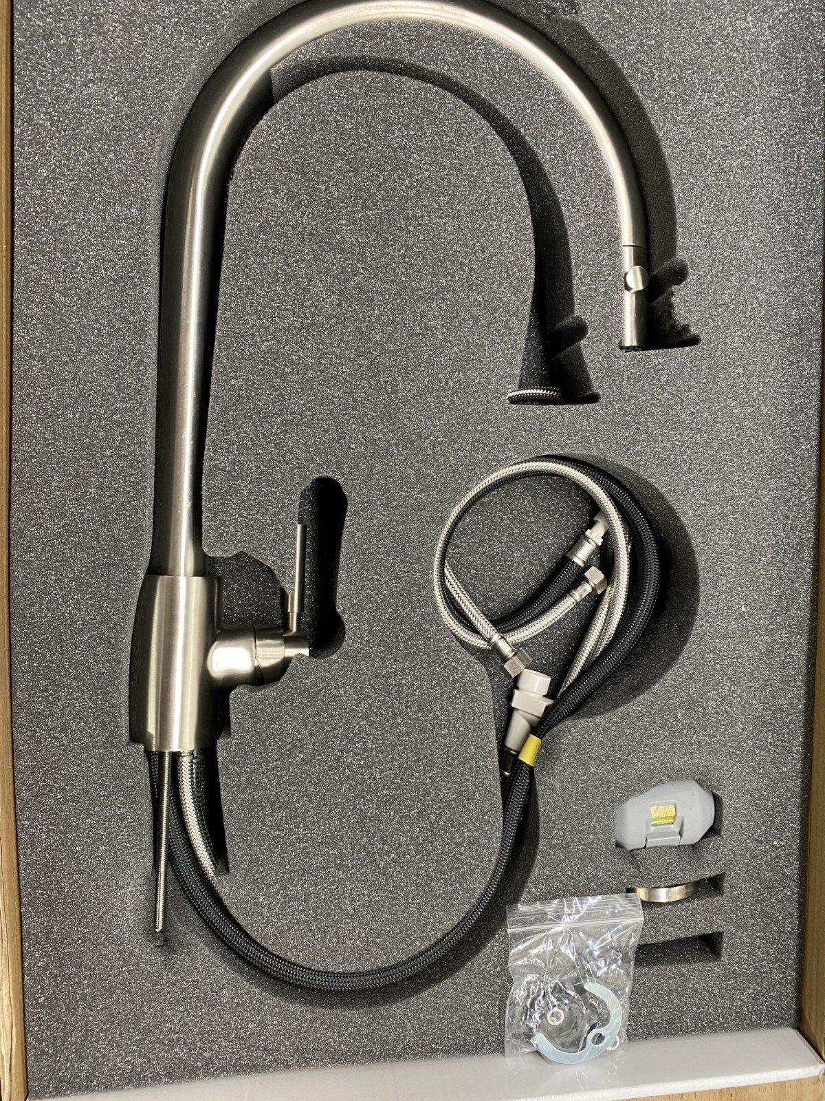 Perrin & Rowe U.4044STN-2 Holborn 1.75 GPM 1 Hole Pull Down Kitchen Faucet *READ